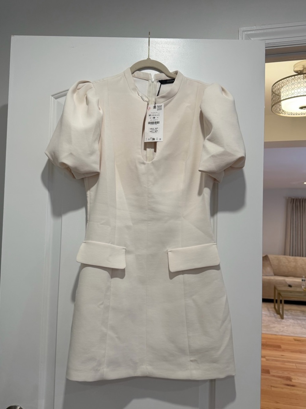 Zara White Dress